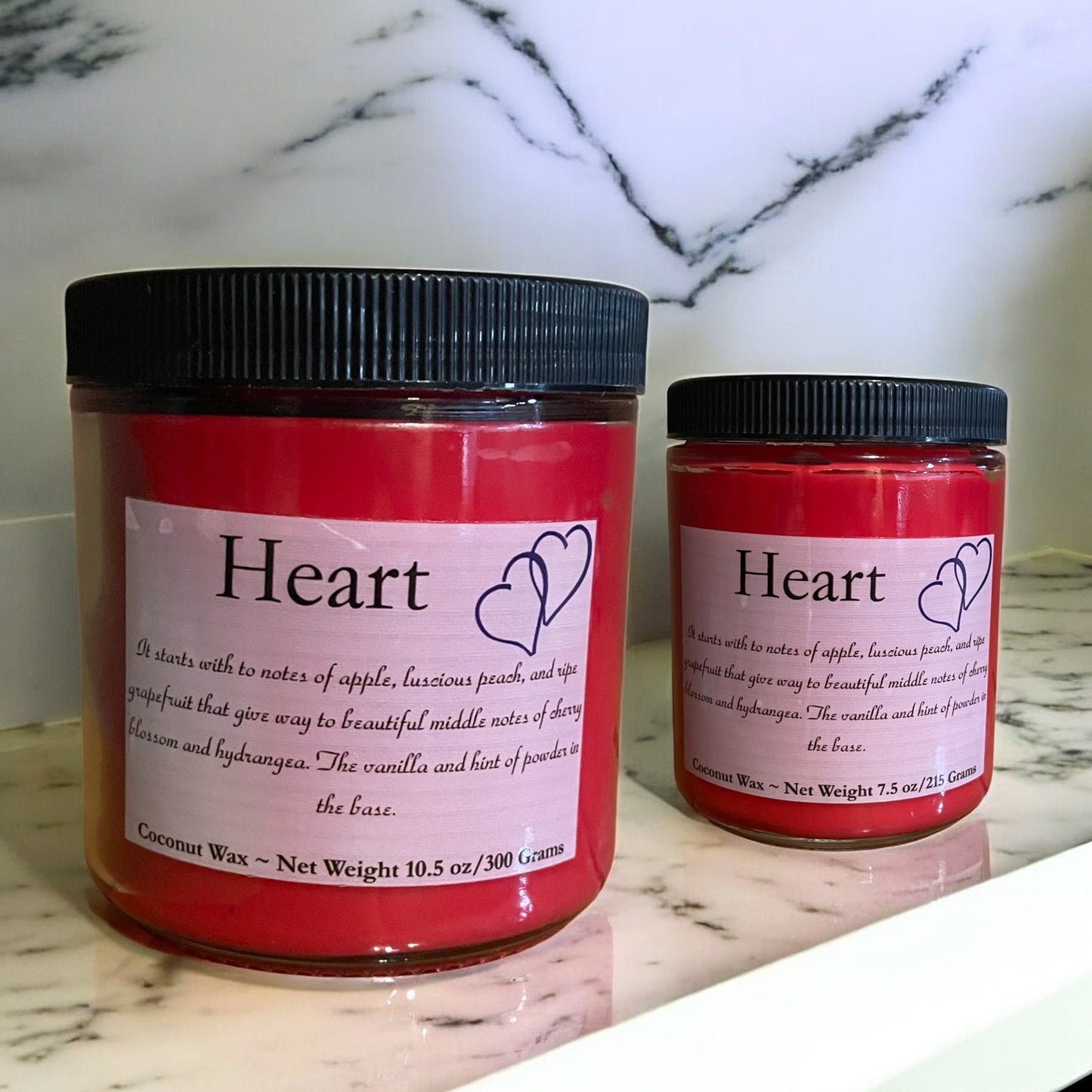 Heart Scented Candle
