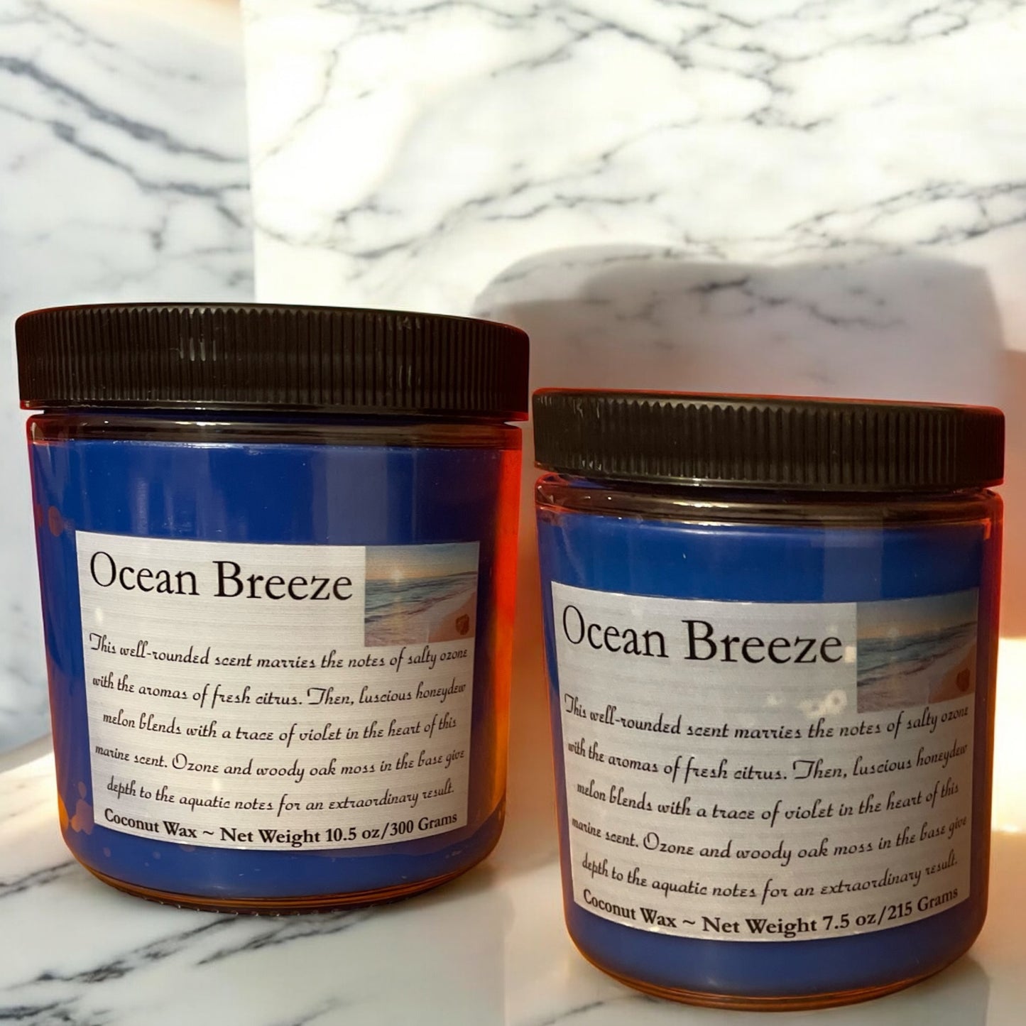 Ocean Breeze Scented Candle