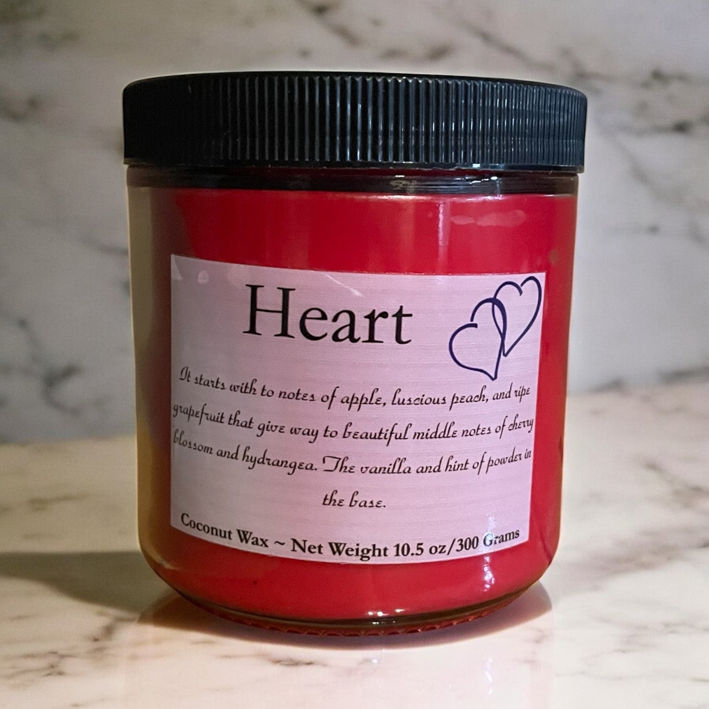 Heart Scented Candle