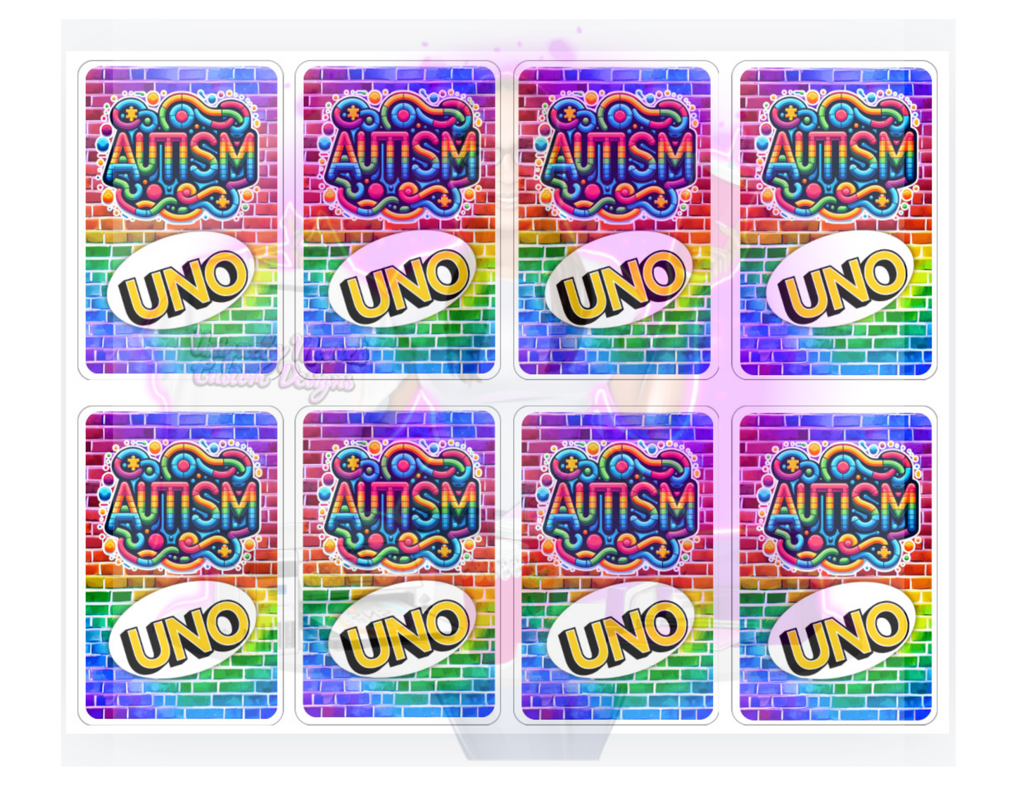 Editable Custom UNO Cards Template