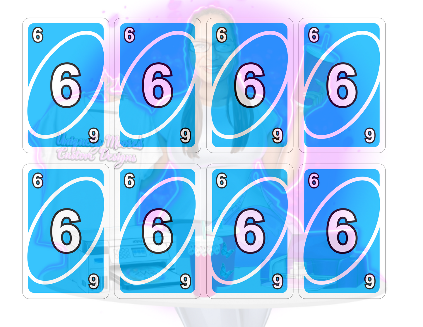 Editable Custom UNO Cards Template