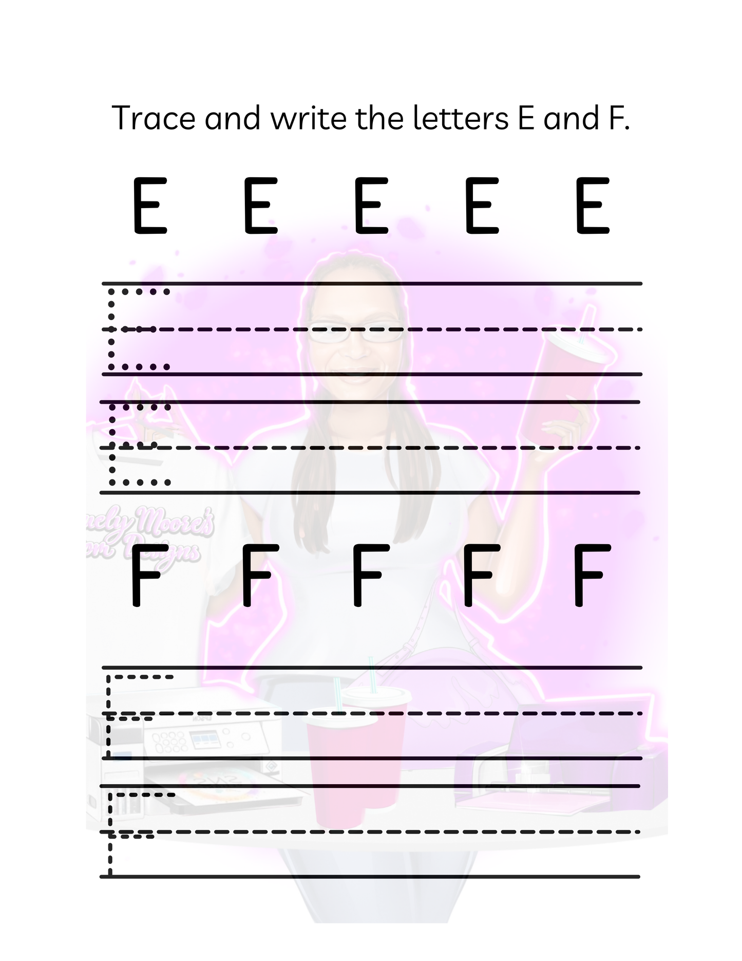 Editable Butterfly Preschool Activity Workbook