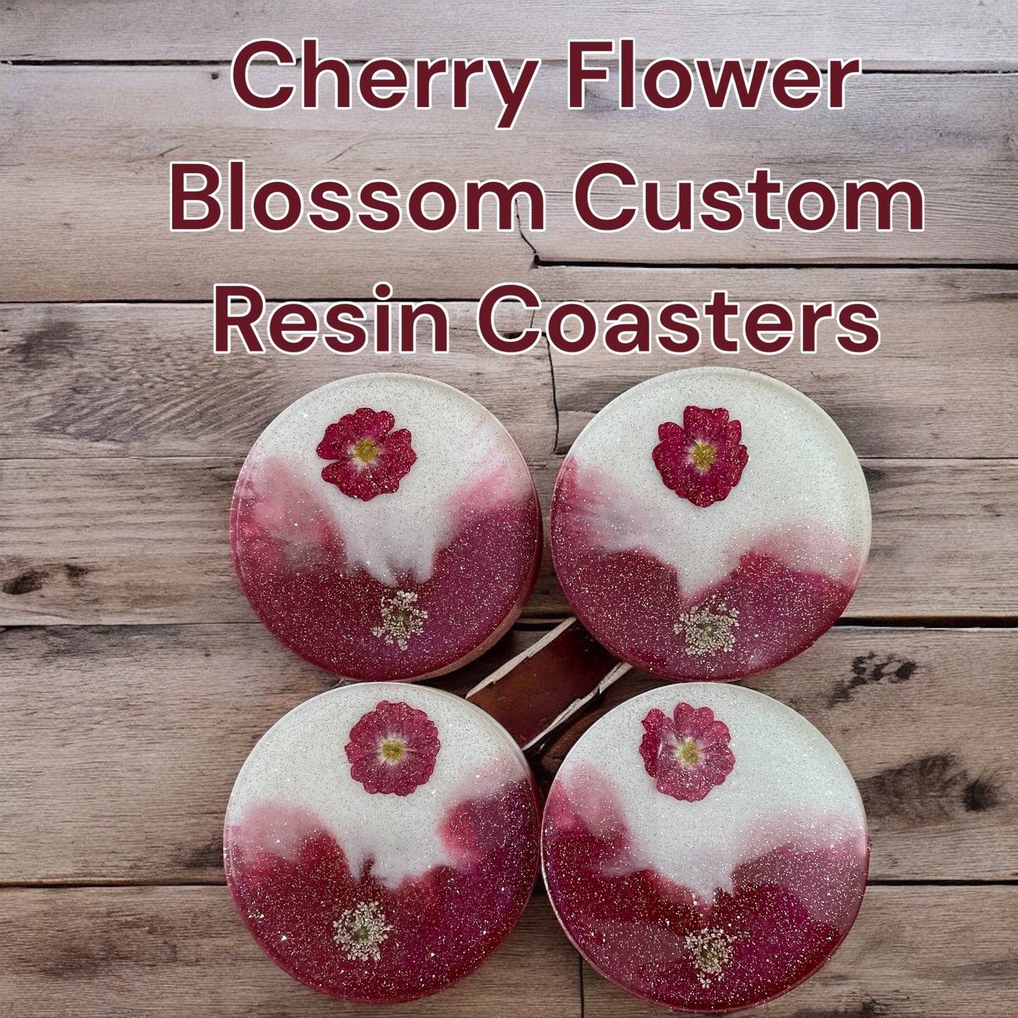 Thick Resin Coasters