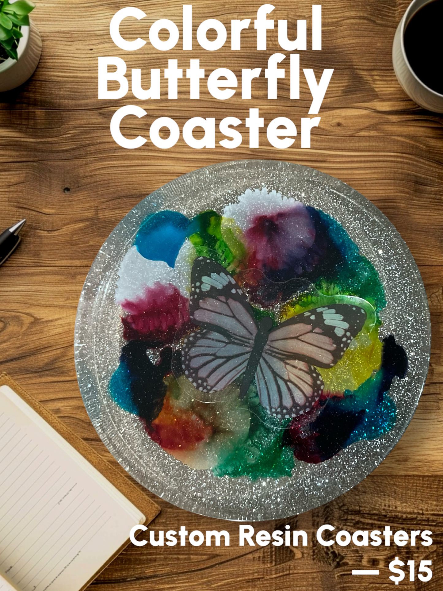 Thick Resin Coasters