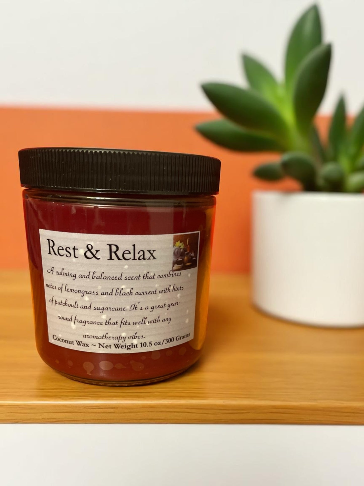 Rest & Relax Scented Candle