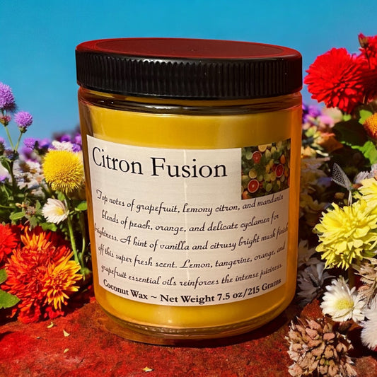 Citron Fusion Scented Candle