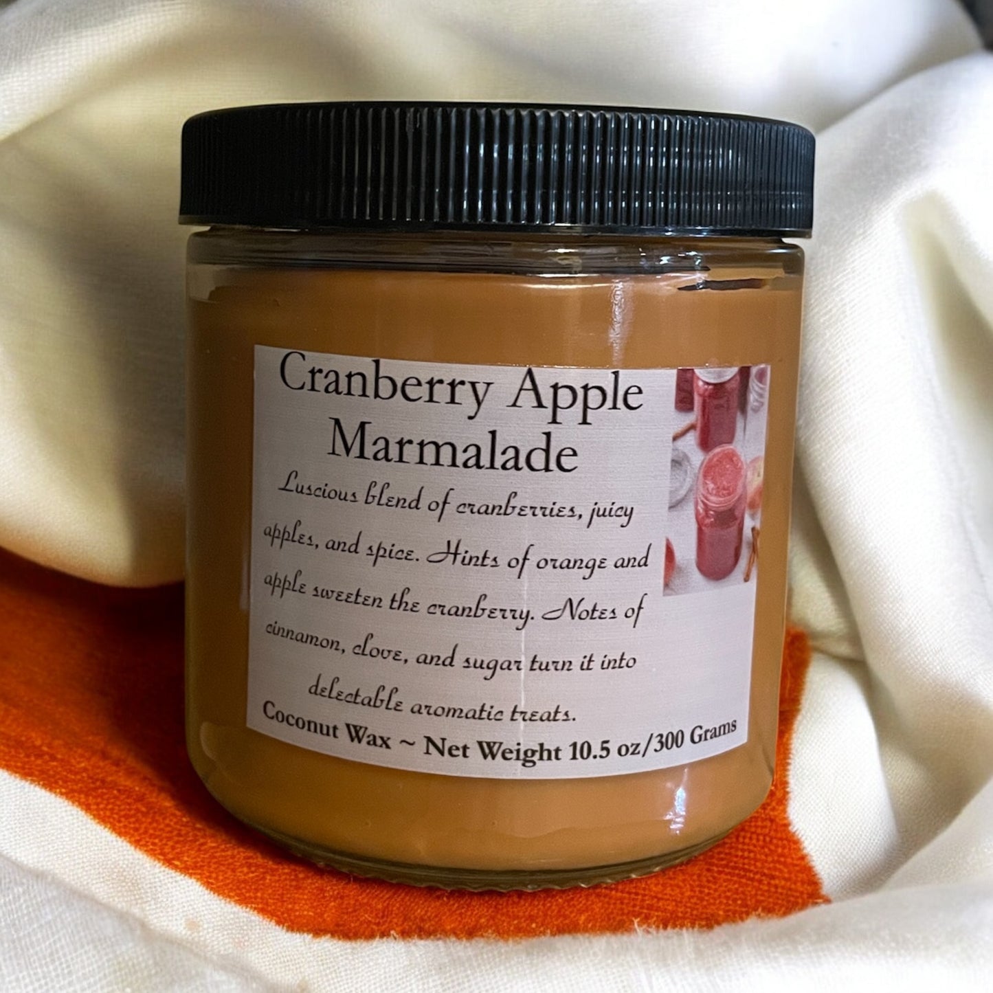 Cranberry Apple Marmalade Scented Candle