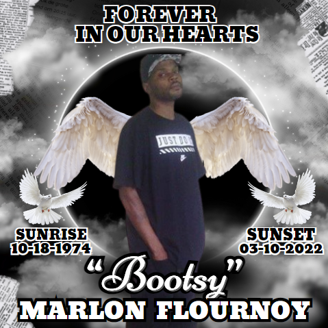 Single Black Memorial Editable Digital Design - CANVA