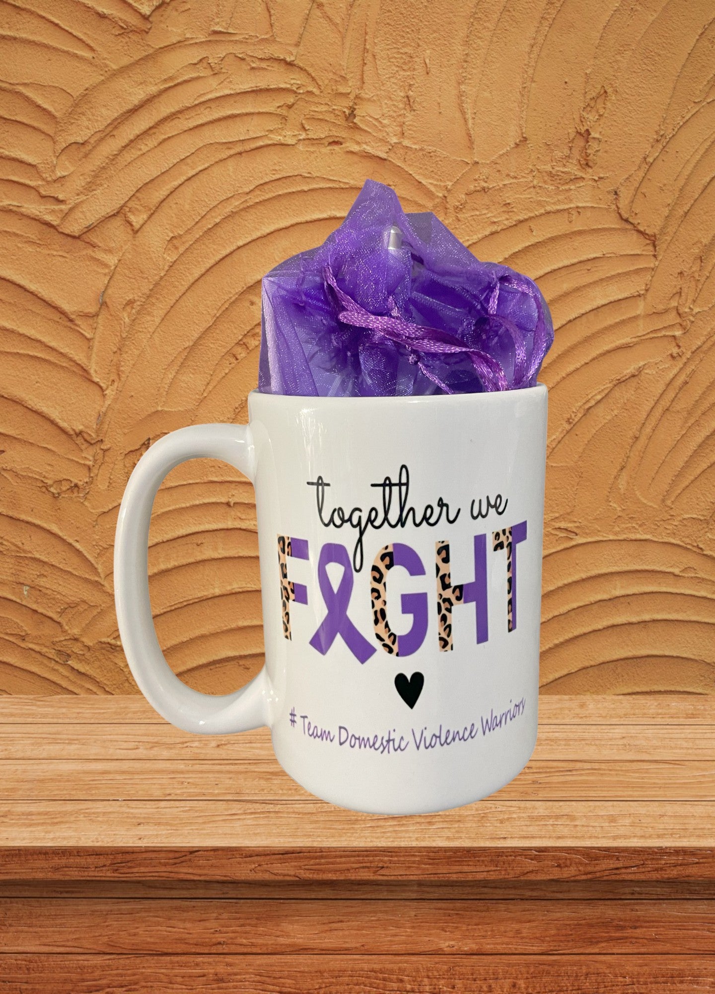 Domestic Violence Awareness Mug Set