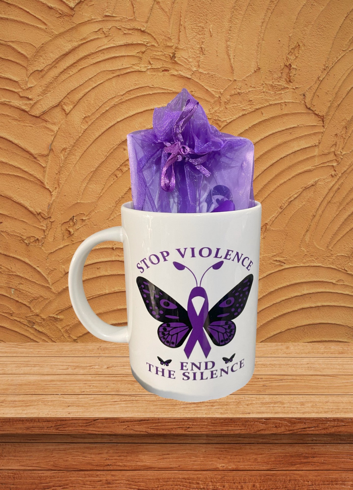 Domestic Violence Awareness Mug Set