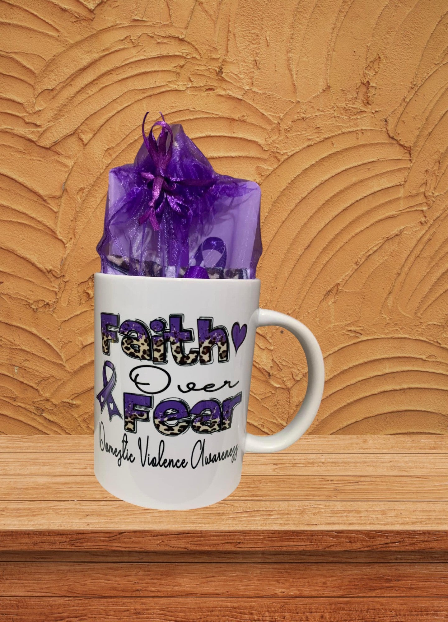 Domestic Violence Awareness Mug Set