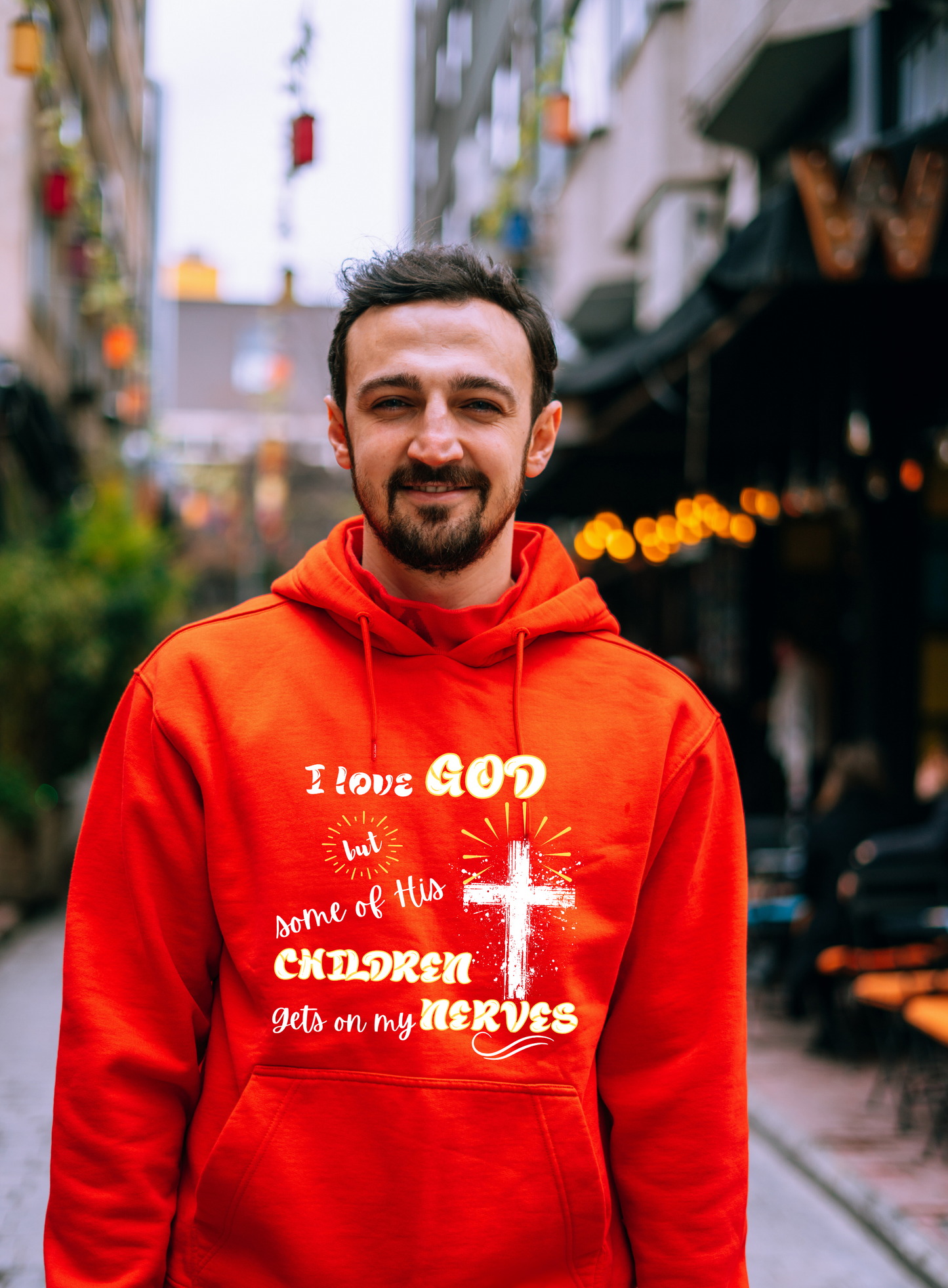 I Love God But Some Of His Children Get On My Nerves Hoodie