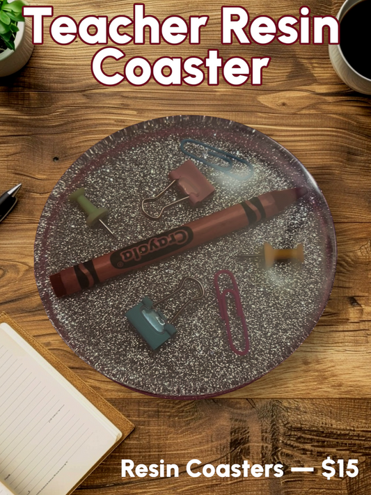 Thick Resin Coasters