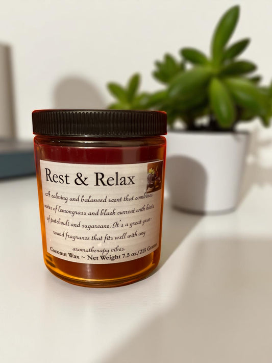 Rest & Relax Scented Candle